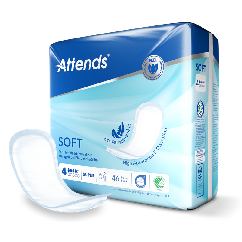 Attends Soft Stl 4-7