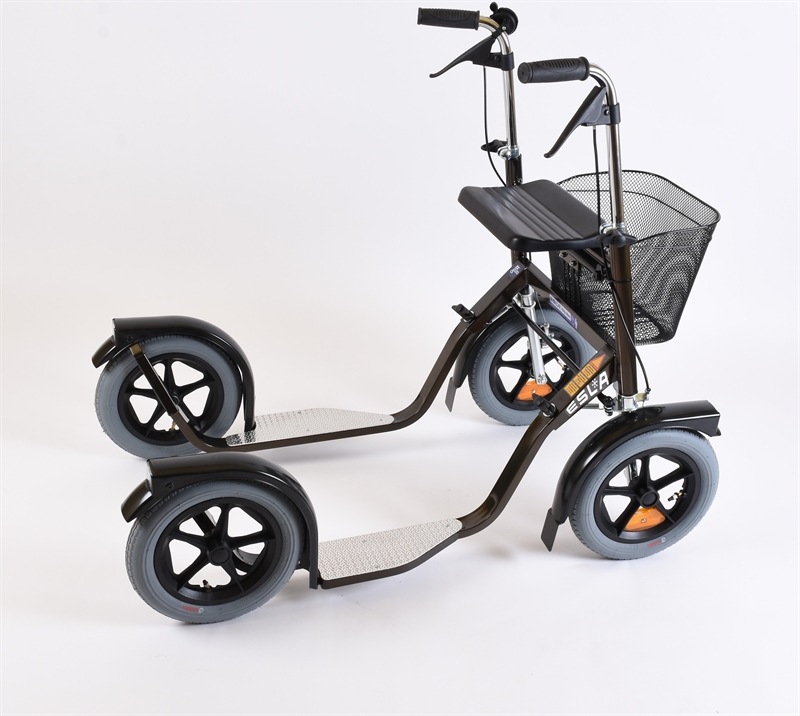 NYHET! ESLA sparkcyckel CITYMAX 3800 med punkteringsfria däck