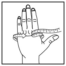 Isotoner handskar - Kompressionshandskar