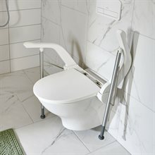 Toppmonterad skruvsats inkl stödben till My-Loo med armstöd